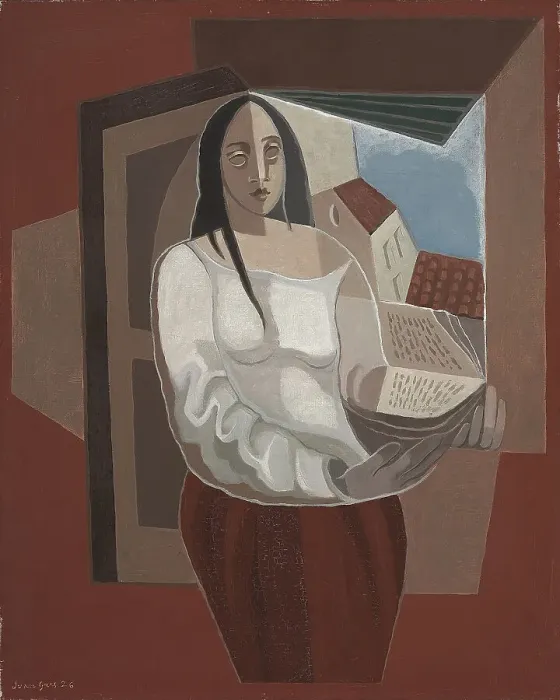 Framed Print : La liseuse, 1926. Artist: Gris, Juan (1887-1927) Framed Print : La liseuse, 1926. Artist: Gris, Juan (1887-1927)