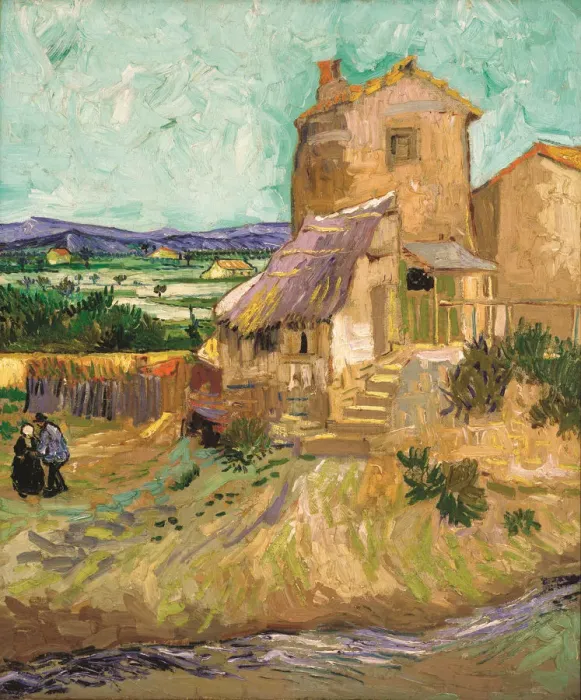 Framed Print : La maison de La Crau (The Old Mill), 1888. Creator: Gogh, Vincent, van (1853-1890) Framed Print : La maison de La Crau (The Old Mill), 1888. Creator: Gogh, Vincent, van (1853-1890)