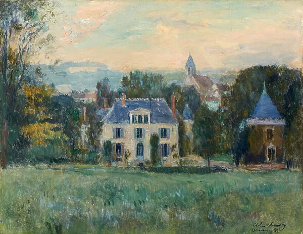 La maison de Paulin, Ornans, 1899