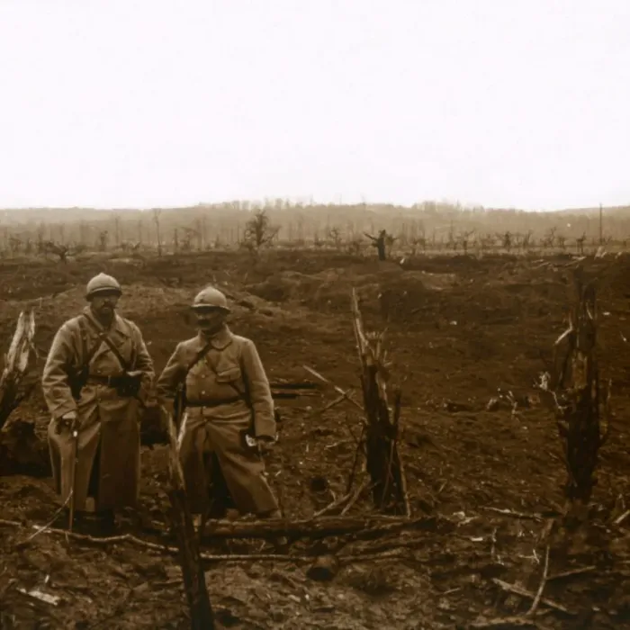 Framed Print : Towards La Malmaison, northern France, c1914-c1918 Framed Print : Towards La Malmaison, northern France, c1914-c1918