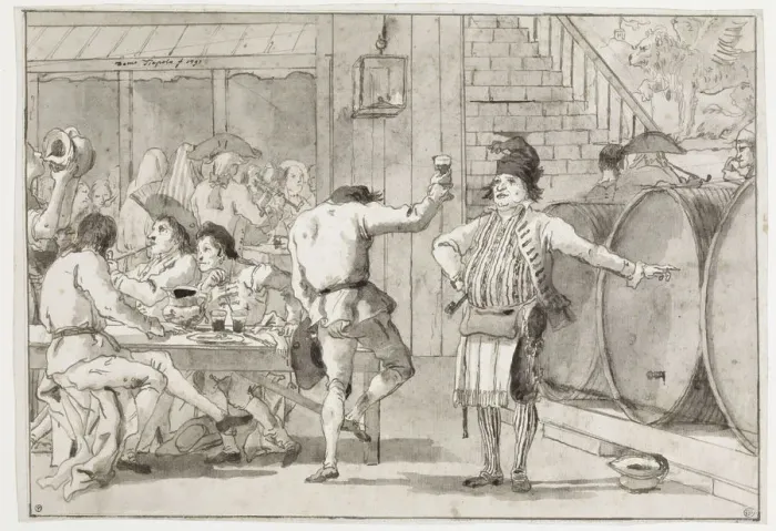Framed Print : La Malvasia, 1791 Framed Print : La Malvasia, 1791