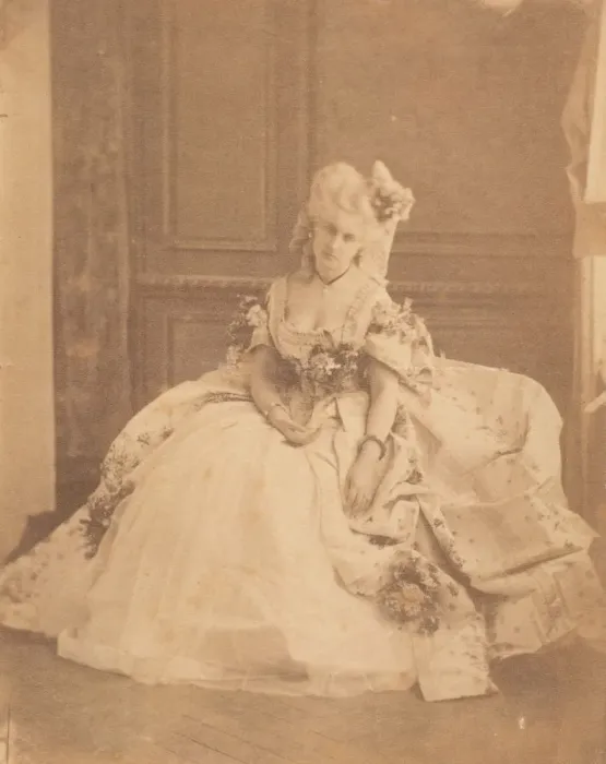 Framed Print : La Marquise Mathilde, 1860s. Creator: Pierre-Louis Pierson Framed Print : La Marquise Mathilde, 1860s. Creator: Pierre-Louis Pierson