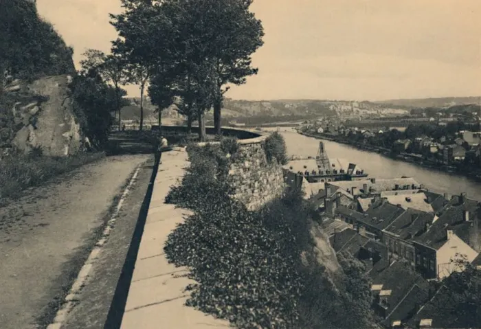 Framed Print : La Meuse vue de la Citadelle, c1900 Framed Print : La Meuse vue de la Citadelle, c1900