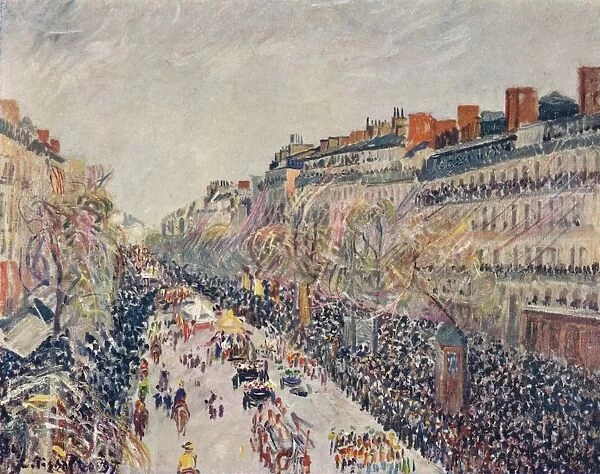 La Mi-Careme sur les Boulevards, 1897. Artist: Camille Pissarro