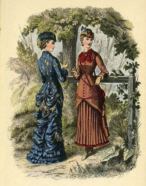 La Mode Illustree, 1880, 1943. Creator: Unknown