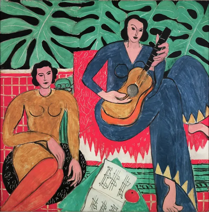 Framed Print : La Musique, 1939. Creator: Henri Matisse Framed Print : La Musique, 1939. Creator: Henri Matisse