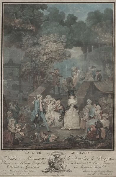 La Noce au Chateau, 1789. Creator: Philibert Louis Debucourt (French, 1755-1832)