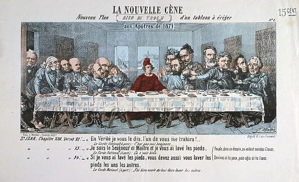 La Nouvelle Cene, Paris Commune, 1871