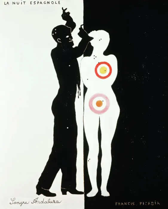 Framed Print : La nuit espagnole (The Spanish night), 1922. Creator: Picabia, Francis (1879-1953) Framed Print : La nuit espagnole (The Spanish night), 1922. Creator: Picabia, Francis (1879-1953)
