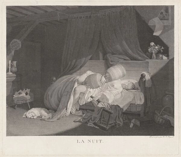 La Nuit (Night), 1780s. Creator: Nicolas-Francois Regnault