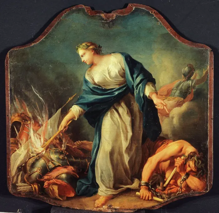 Framed Print : La Paix, between 1740 and 1750. Creator: Unknown Framed Print : La Paix, between 1740 and 1750. Creator: Unknown