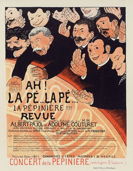 La Pepiniere Revue, ca 1896-1899. Creator: Vallotton, Felix Edouard (1865-1925)
