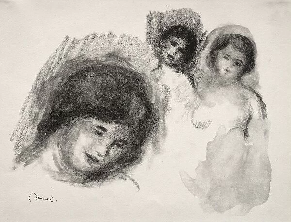 La Pierre au trois croquis. Creator: Pierre-Auguste Renoir (French, 1841-1919)