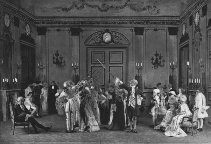 Framed Print : La Pompadour, 1911-1912. Artist: Alfred Ellis & Walery Framed Print : La Pompadour, 1911-1912. Artist: Alfred Ellis & Walery