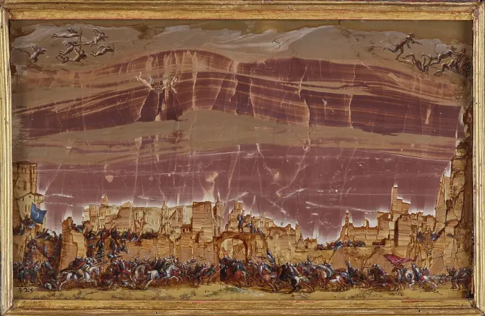 Framed Print : La presa di Gerusalemme, c. 1615-1620. Creator: Tempesta, Antonio (1555-1630) Framed Print : La presa di Gerusalemme, c. 1615-1620. Creator: Tempesta, Antonio (1555-1630)