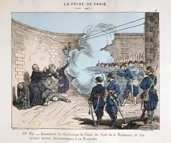 Framed Print : La Prise de Paris, 24 May 1871 Framed Print : La Prise de Paris, 24 May 1871