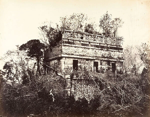 La Prison, a Chichen-Itza, 1857-89. Creator: Desire Charnay