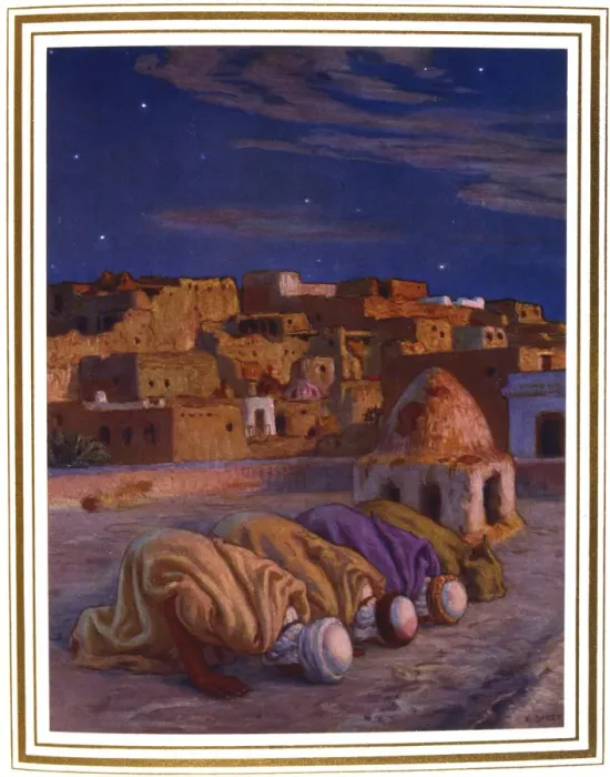 Framed Print : La prosternation (La priere) ( Prayer of Prostration ), 1918. Artist: Etienne Dinet Framed Print : La prosternation (La priere) ( Prayer of Prostration ), 1918. Artist: Etienne Dinet