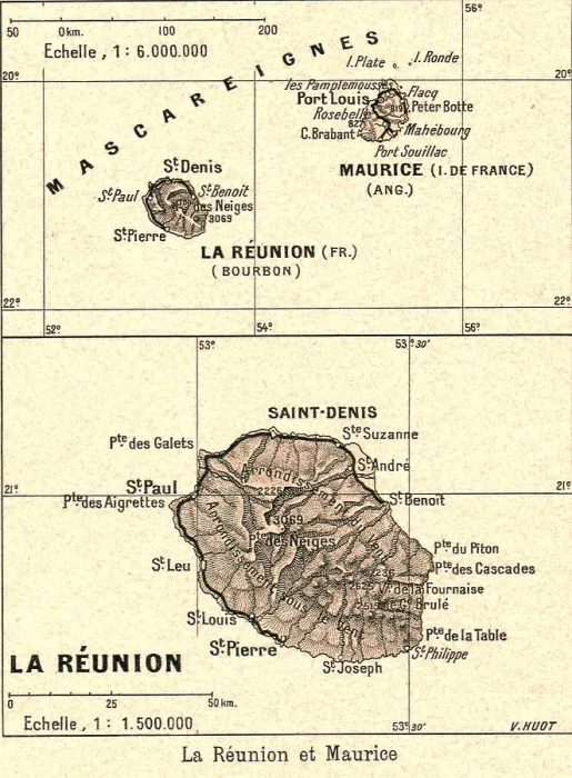 Framed Print : La Reunion et Maurice; Iles Africaines de la mer des Indes, 1914. Creator: Unknown Framed Print : La Reunion et Maurice; Iles Africaines de la mer des Indes, 1914. Creator: Unknown