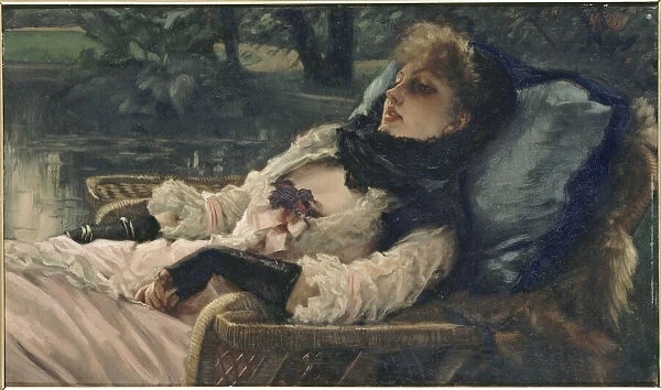 La Reveuse (The dreamer, or Summer evening), c. 1876