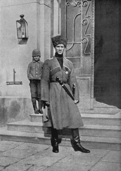 Framed Print : La Revolution Russe; Le Grand-Duc Michel, frere du tsar, sous l'uniforme des cosaques... 1917. Creator: Unknown Framed Print : La Revolution Russe; Le Grand-Duc Michel, frere du tsar, sous l'uniforme des cosaques... 1917. Creator: Unknown