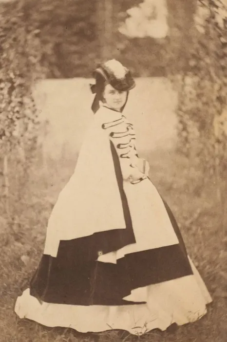 Framed Print : La robe d ete, 1860s. Creator: Pierre-Louis Pierson Framed Print : La robe d ete, 1860s. Creator: Pierre-Louis Pierson