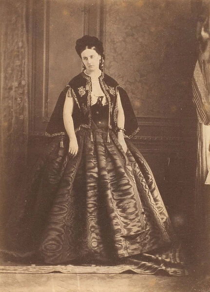 La robe de moire, 1860s. Creator: Pierre-Louis Pierson