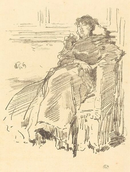 La Robe Rouge, 1894. Creator: James Abbott McNeill Whistler