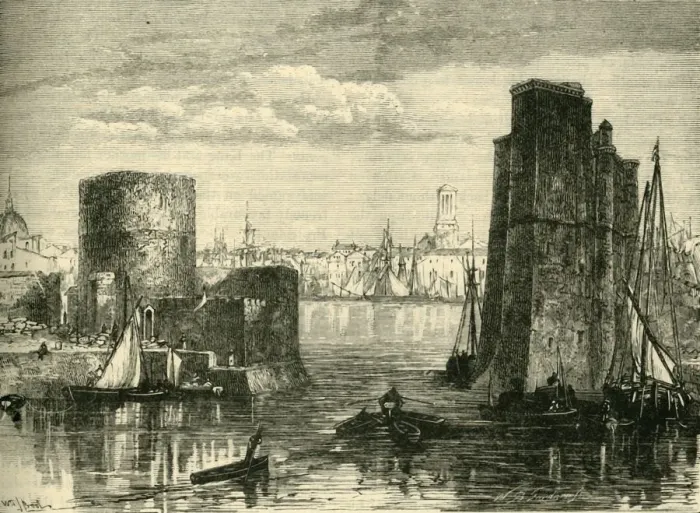 Framed Print : La Rochelle, 1890. Creator: Unknown Framed Print : La Rochelle, 1890. Creator: Unknown