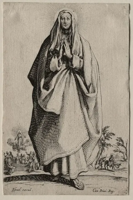Framed Print : La Sainte Vierge. Creator: Jacques Callot (French, 1592-1635) Framed Print : La Sainte Vierge. Creator: Jacques Callot (French, 1592-1635)