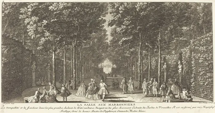 Framed Print : La Salle aux Marronniers. The Chestnut Room. Creator: Jacques Rigaud Framed Print : La Salle aux Marronniers. The Chestnut Room. Creator: Jacques Rigaud