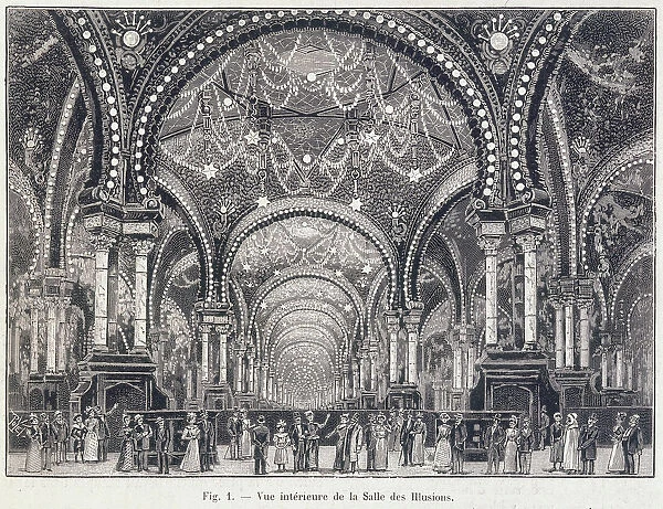La Salle des Illusions, Paris, September 1900