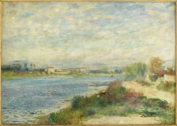 La Seine à Argenteuil, 1873. Creator: Renoir, Pierre Auguste (1841-1919)