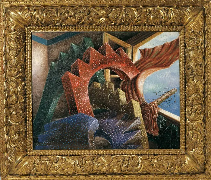 Framed Print : La sieste, 1928. Creator: Savinio, Alberto (1891-1952) Framed Print : La sieste, 1928. Creator: Savinio, Alberto (1891-1952)