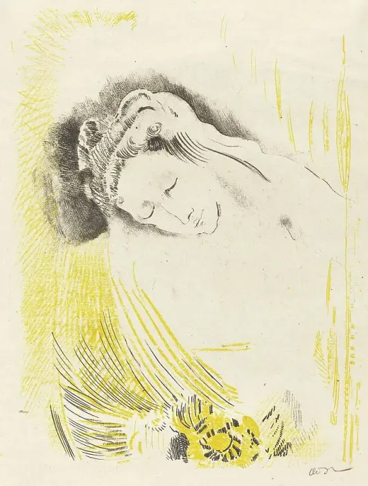 Framed Print : La Sulamite (The Shulamite), 1897. Creator: Odilon Redon Framed Print : La Sulamite (The Shulamite), 1897. Creator: Odilon Redon