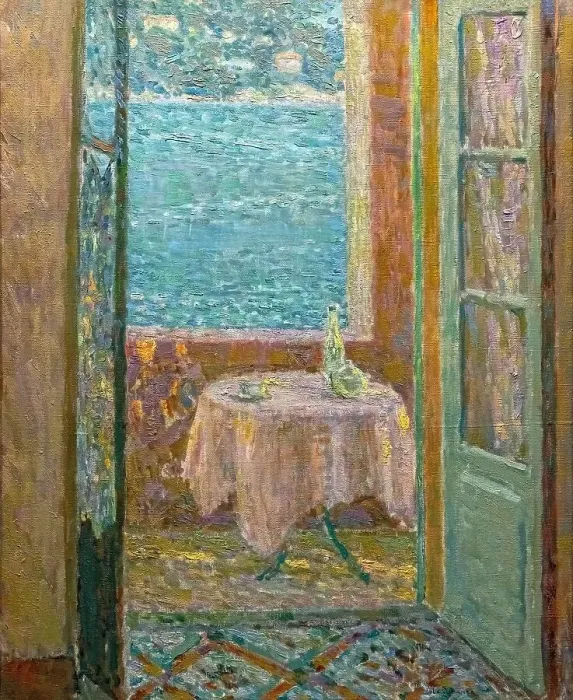 Framed Print : La Table de la mer, Villefranche-sur-Mer, 1920. Creator: Le Sidaner; Henri (1862-1939) Framed Print : La Table de la mer, Villefranche-sur-Mer, 1920. Creator: Le Sidaner; Henri (1862-1939)