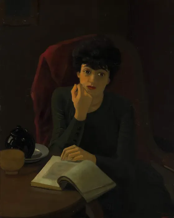 Framed Print : La tasse de the, ca 1935. Creator: Andre Derain Framed Print : La tasse de the, ca 1935. Creator: Andre Derain