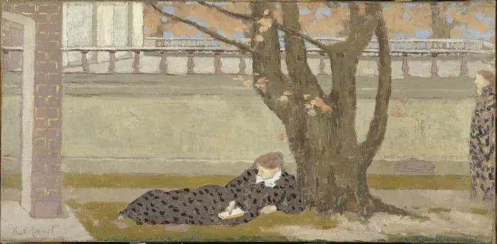 Framed Print : La Terrasse, ca 1892. Creator: Roussel, Ker-Xavier (1867-1944) Framed Print : La Terrasse, ca 1892. Creator: Roussel, Ker-Xavier (1867-1944)