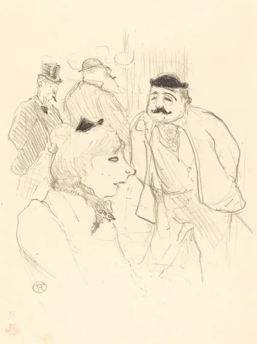 Framed Print : La Tige (Moulin-Rouge), 1894. Creator: Henri de Toulouse-Lautrec Framed Print : La Tige (Moulin-Rouge), 1894. Creator: Henri de Toulouse-Lautrec