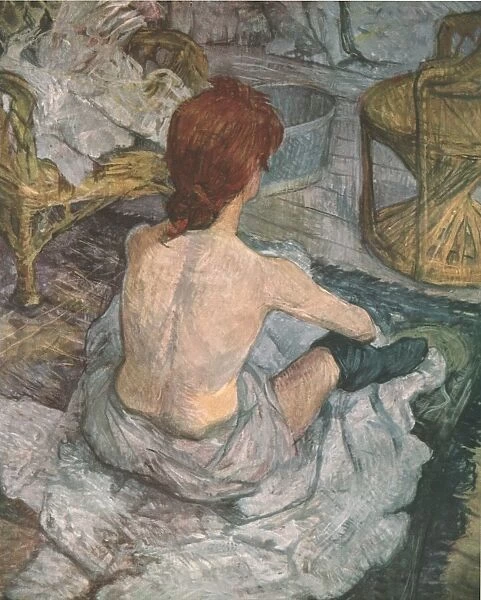 La Toilette, 1889, (1952). Creator: Henri de Toulouse-Lautrec