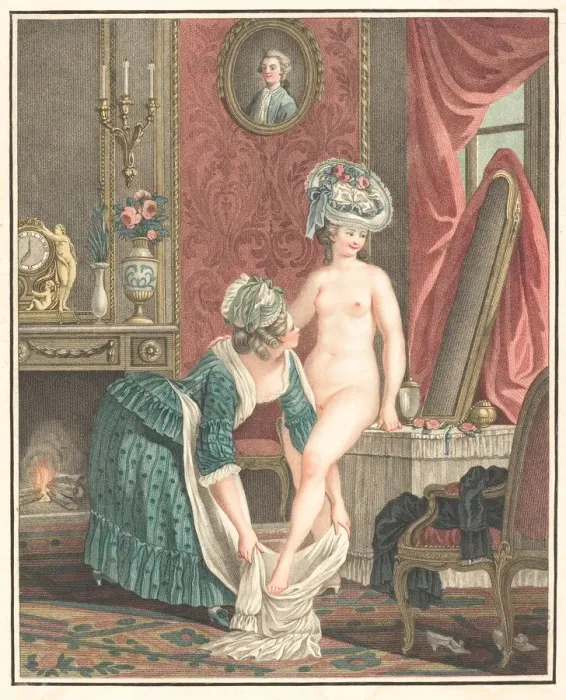 Framed Print : La Toilette. Creator: Louis Marin Bonnet Framed Print : La Toilette. Creator: Louis Marin Bonnet