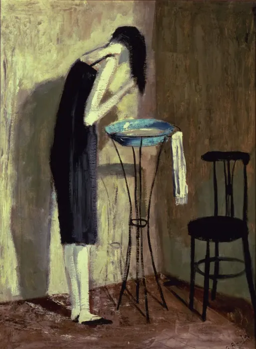 Framed Print : La Toilette by Francisco Garcia Abuja Framed Print : La Toilette by Francisco Garcia Abuja