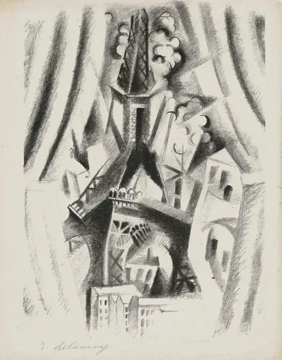 Framed Print : La Tour aux Rideaux, 1926. Creator: Robert Delaunay Framed Print : La Tour aux Rideaux, 1926. Creator: Robert Delaunay