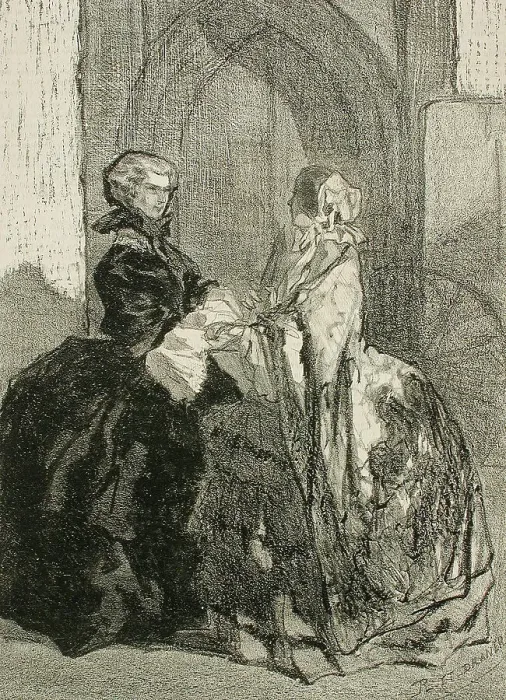 Framed Print : La Traite des Blanches, 1857. Creator: Félicien Rops Framed Print : La Traite des Blanches, 1857. Creator: Félicien Rops