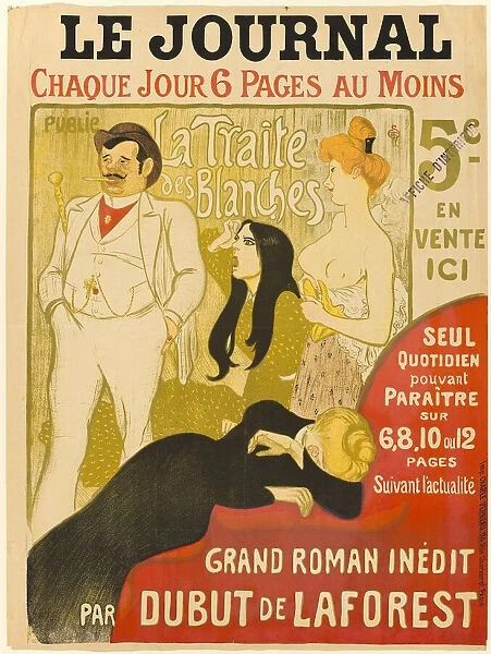 La Traite des Blanches, 1899. Creator: Theophile Alexandre Steinlen