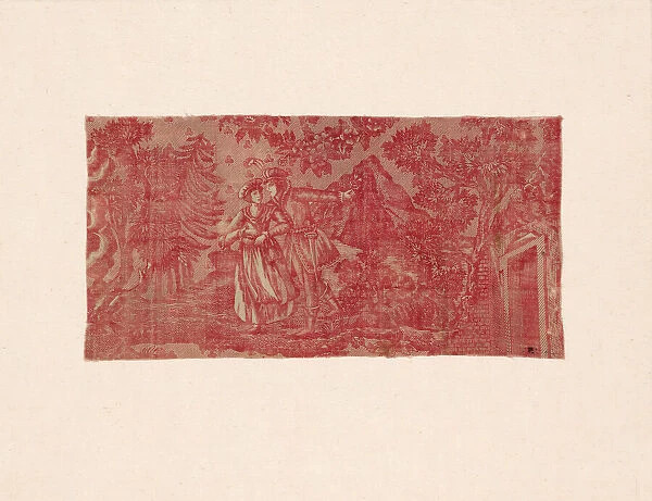 La Treve de Dieu (Gods Truce) (Furnishing Fabric), France, c. 1820