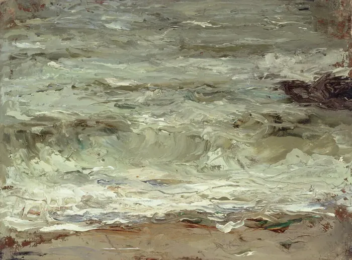 Framed Print : La vague, 1911. Creator: Alfred Philippe Roll Framed Print : La vague, 1911. Creator: Alfred Philippe Roll