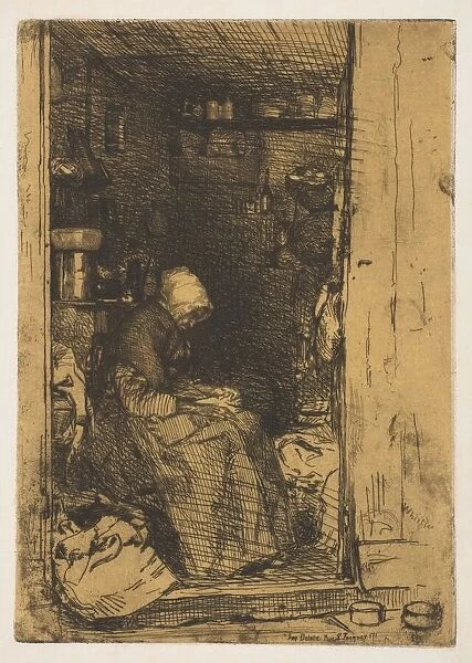 La Vielle aux Loques, 1858. Creator: James Abbott McNeill Whistler