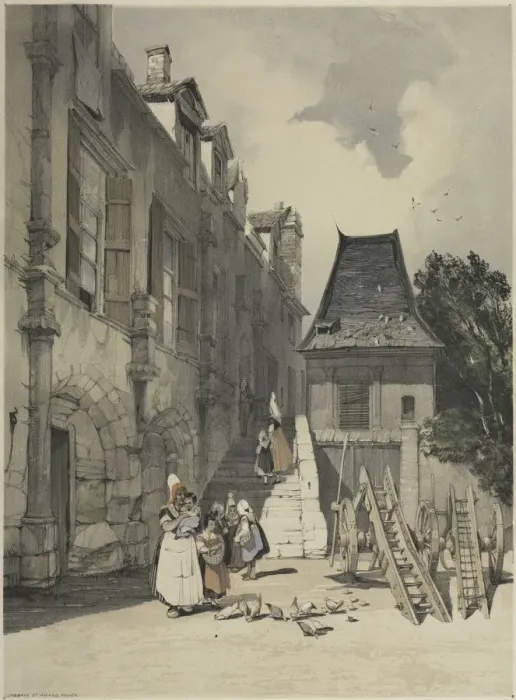 Framed Print : LAbbaye St. Amand, Rouen, 1839. Creator: Thomas Shotter Boys (British, 1803-1874) Framed Print : LAbbaye St. Amand, Rouen, 1839. Creator: Thomas Shotter Boys (British, 1803-1874)