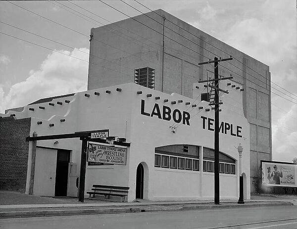 Labor Temple, Tucson, Arizona, 1937. Creator: Dorothea Lange